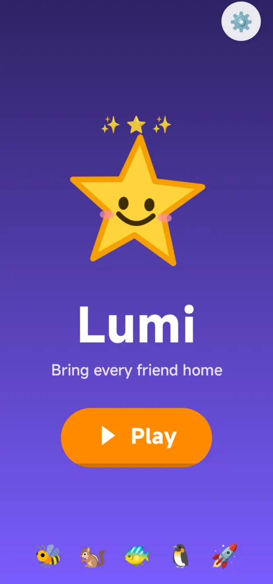 Lumi home screen